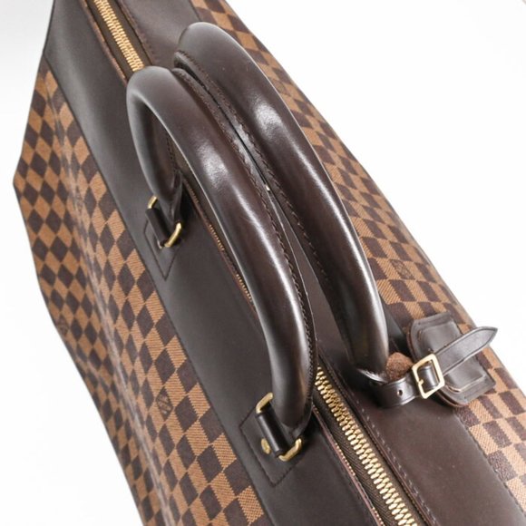 LOUIS VUITTON Greenwich GM Damier Ebene Boston Bag Brown Men's/Women's N41155 - Picture 7 of 15